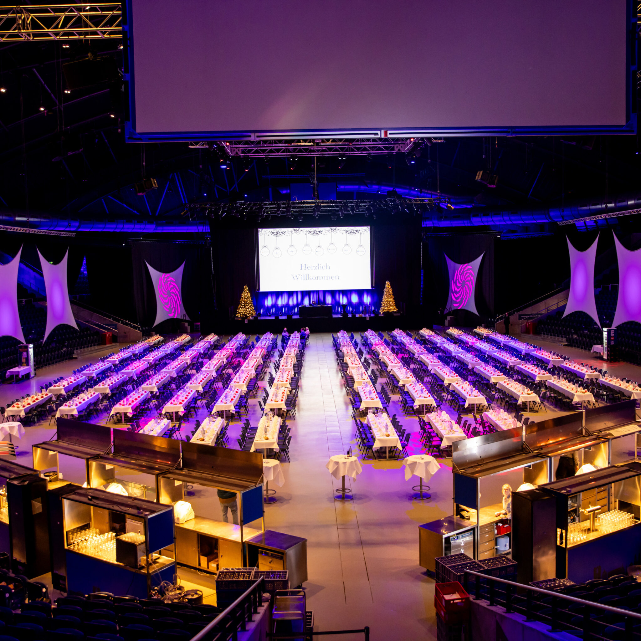 Volkswagen Halle Braunschweig – Blick vor Eventbeginn