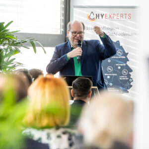 Rede des niedersächsischen Umweltministers in Helmstedt – Politikfoto