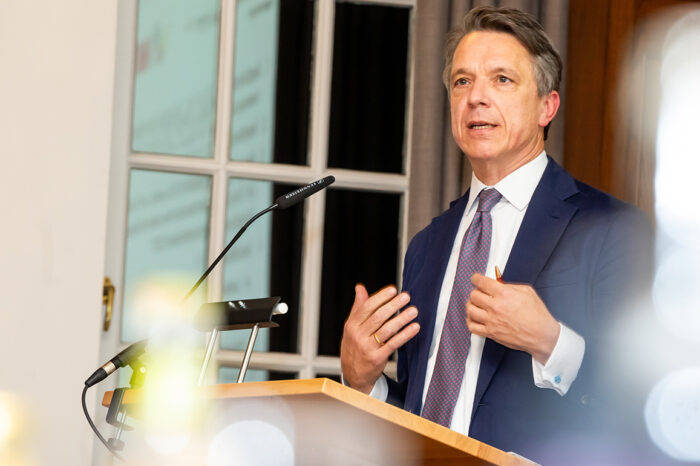 Götz wiese bei der MIT im Hasu der IHK